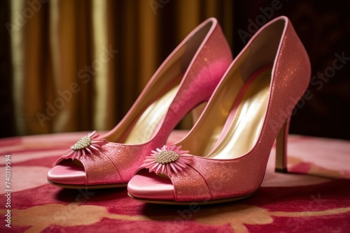 Photo a pair of elegance high heels photo