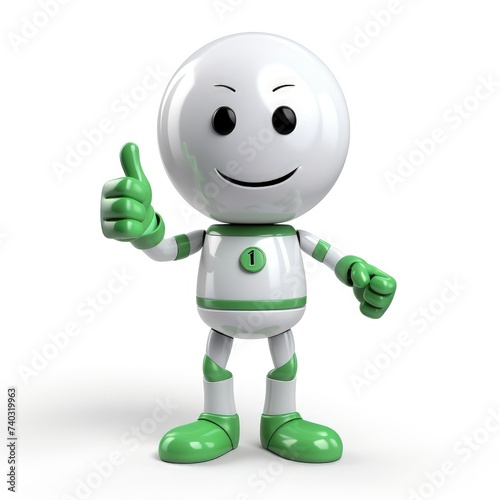  3d man is green tick symbol  signifying completion and success  in a compelling visual representation of achievement and endorsement  a check off character