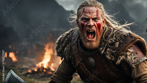 viking at war photo