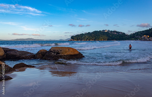 praia do Defunto praia das Cordas  cidade de Governador Celso Ramos Santa Catarina Brasil   praia das Bananeiras   photo