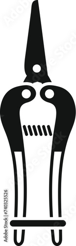 Working blade icon simple vector. Work accessory garden. Power safety