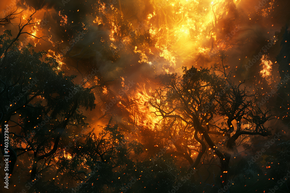 Flaming Fury: Forest Inferno Flaming Fury: Forest Inferno