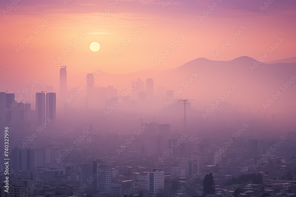 Urban Smog,  Air Pollution from Agricultural Burning and Modern Skyscrapers