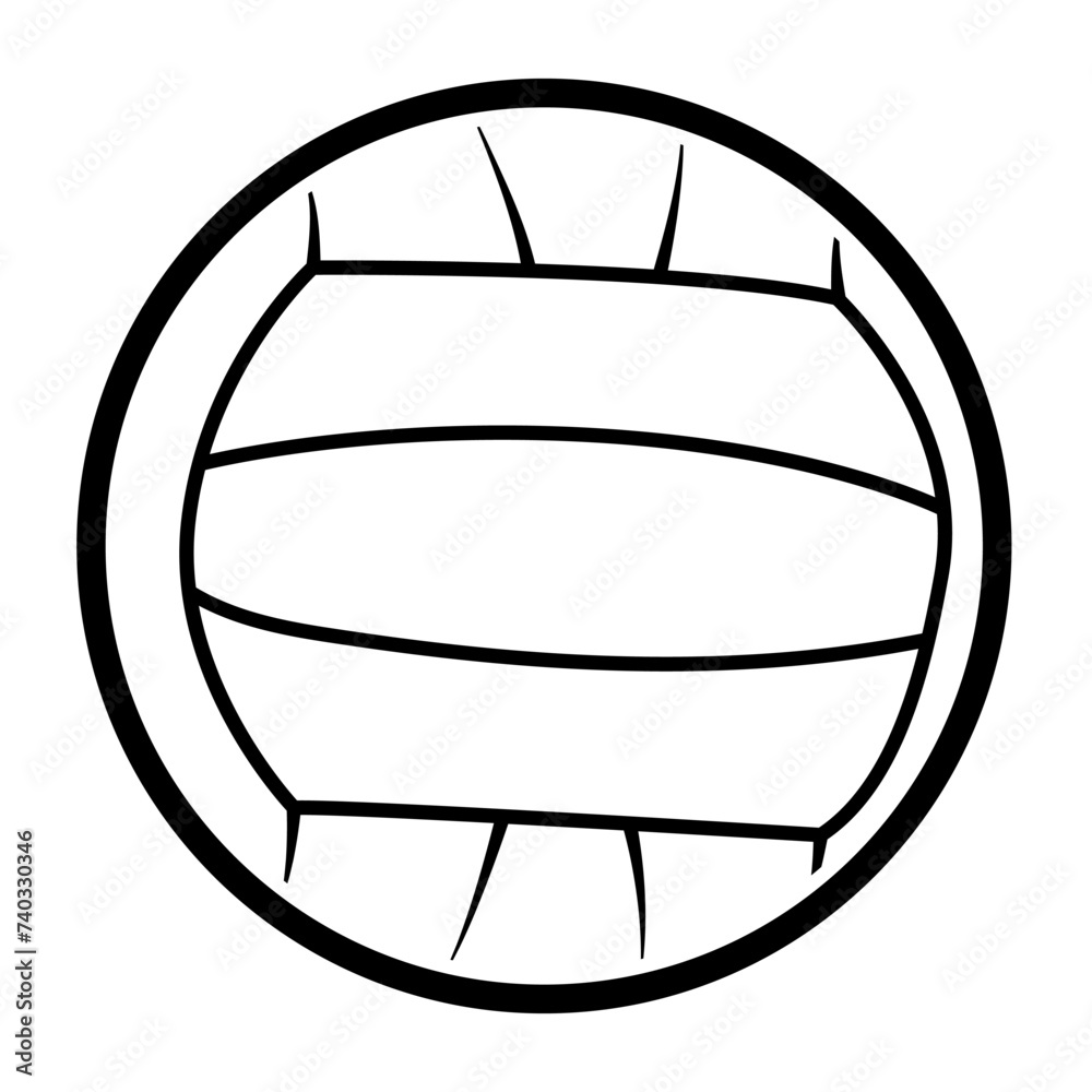 volleyball graphic