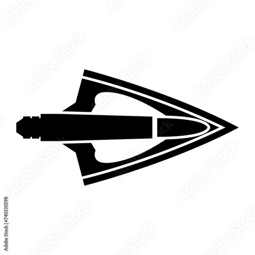 modern steel arrowhead arrow tip