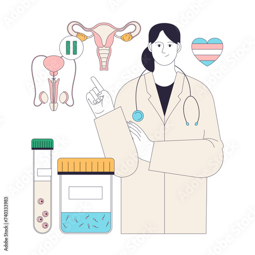 Gender transition. Fertility preservation. Medical tools for oocyte and sperm