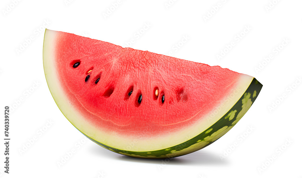 Fresh watermelon isolated on white background. Fresh watermelon isolated on white background.