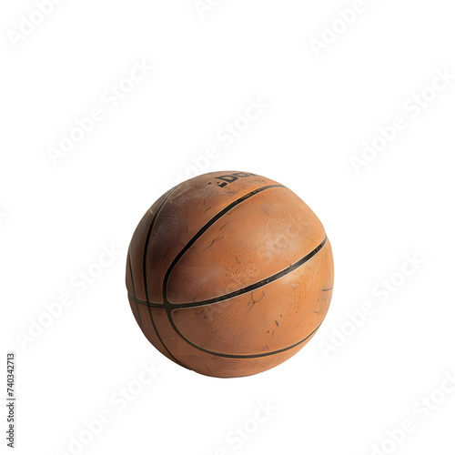 Brown Basketball on White Surface