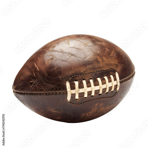 Brown Leather American Football