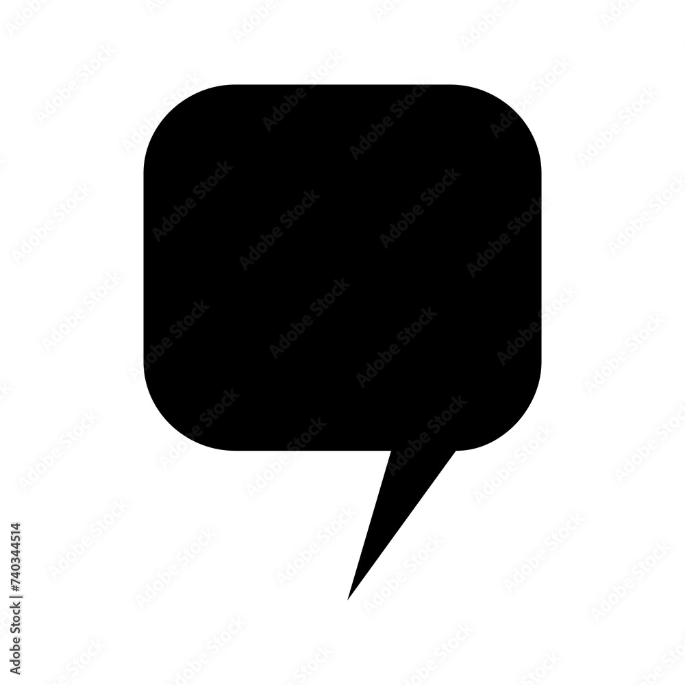 Speech bubble icon Speech bubble icon