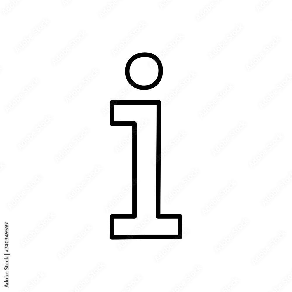 Info sign icon vector. about us icon vector. Faq icon Info sign icon vector. about us icon vector. Faq icon