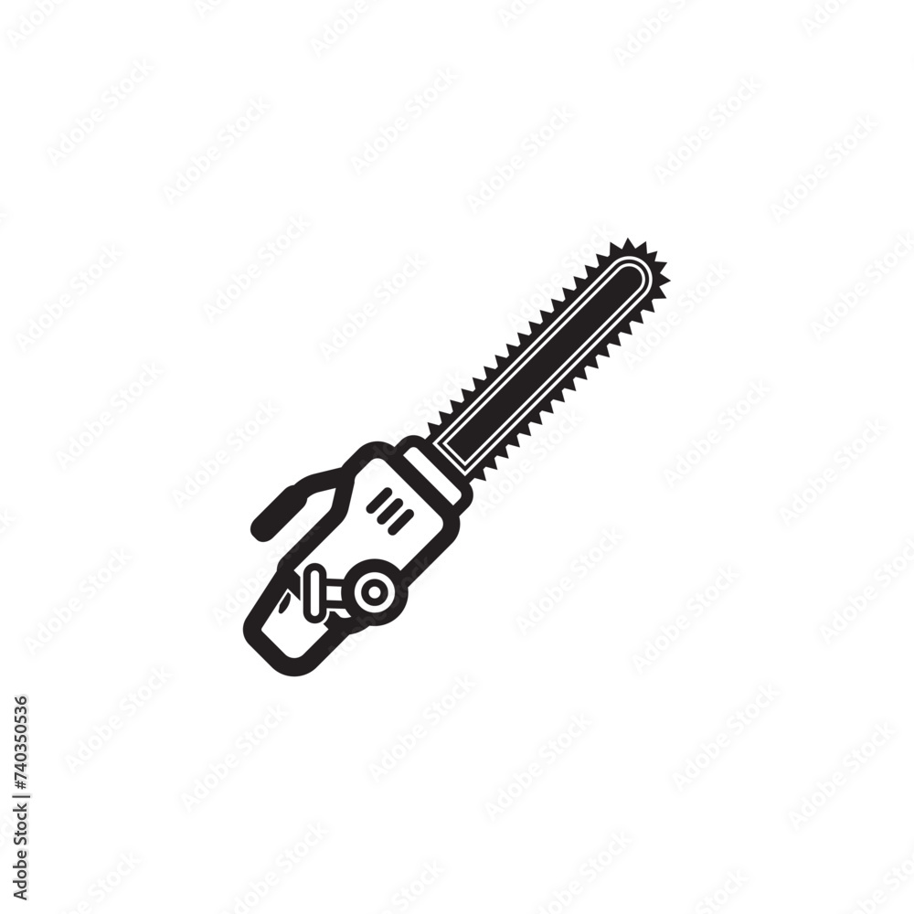 Wood saw machine icon, vector illustration template design Wood saw machine icon, vector illustration template design
