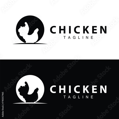 Chicken logo farm animal livestock chicken farm design fried chicken restaurant