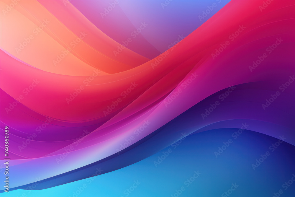 Vibrant gradient wave background, abstract composition Vibrant gradient wave background, abstract composition