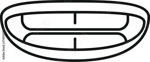 Verbal exercise icon outline vector. Education speaking. Linguistic spoken word
