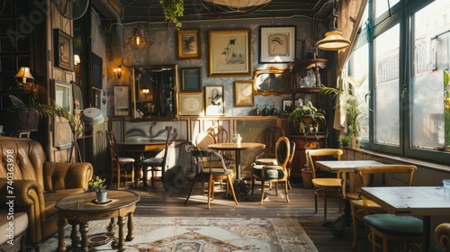 Vintage Themed Cafe