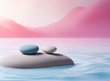 Tranquility in Balance: Zen Rock Meditation for Spa Relaxation