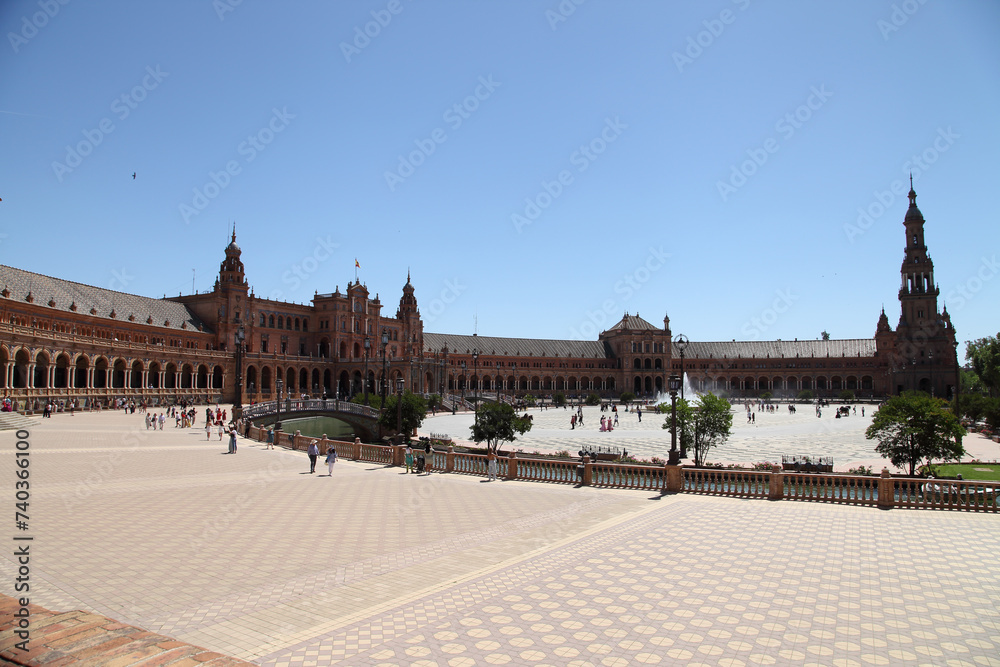 Obraz premium Lake Square in Spain