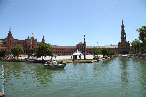 Lake Square in Spain