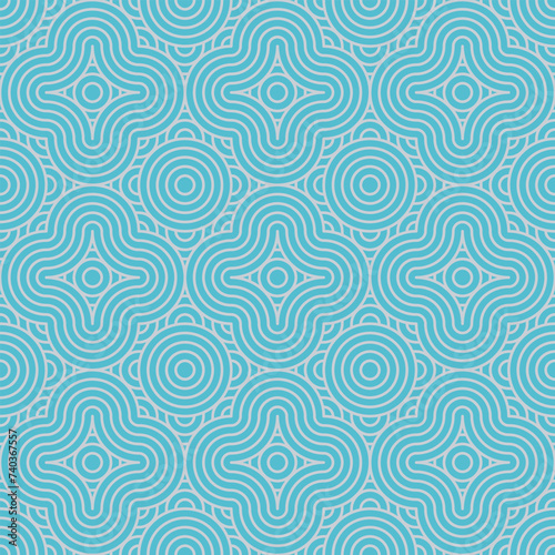 Simple wave line background. Vector illustration.