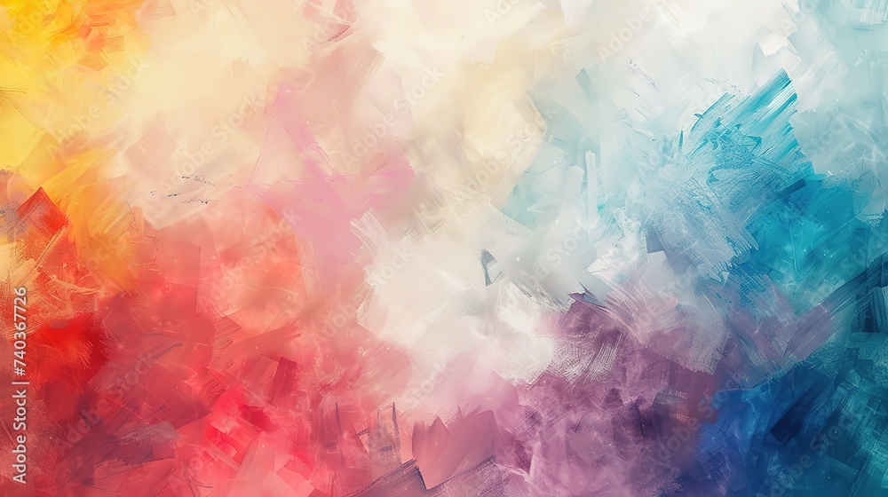 Modern impressionism technique. Wall poster print template. Abstract painting art. Hand drawn by dry brush of paint background texture. Oil painting style generative Modern impressionism technique. Wall poster print template. Abstract painting art. Hand drawn by dry brush of paint background texture. Oil painting style generative