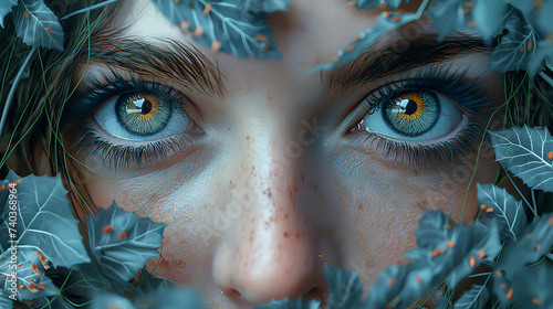 Green eyes