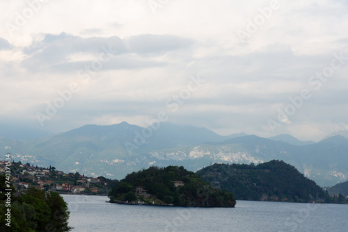 Italia. Como Lake. Isola Comacina