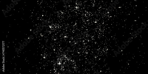 Abstract Particles Glitter Lights Background