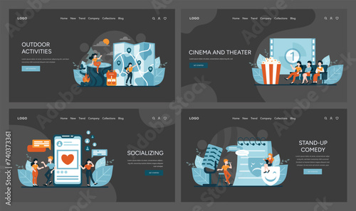 Exploring nature, movie fascination, digital socializing, and comedic talent