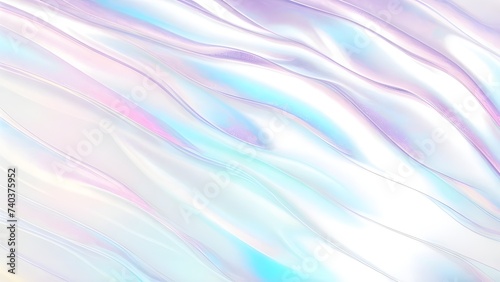 Wallpaper Mural Holographic background seamless trendy iridescent light foil texture. Soft holographic pastel unicorn marble background pattern. Modern pearlescent blurry abstract swirl illustration. Torontodigital.ca