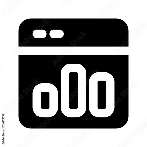 summary glyph icon