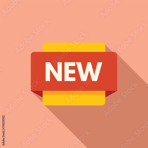 Fotografie New price drop icon flat vector