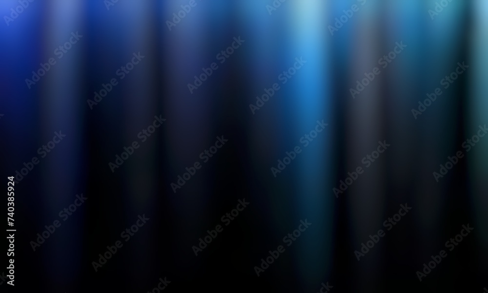 Abstract blurred background image of blue colors gradient used as an illustration. Designing posters or advertisements.