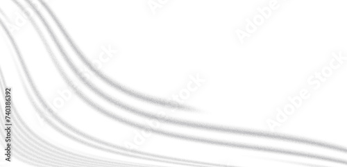 Abstract grainy background subtle gray liquid lines wave shapes on white backdrop noise texture effect banner photo