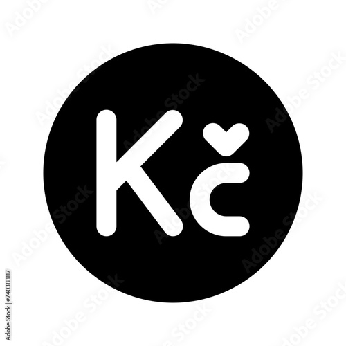 koruna glyph icon