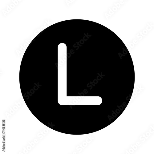 lempira glyph icon photo