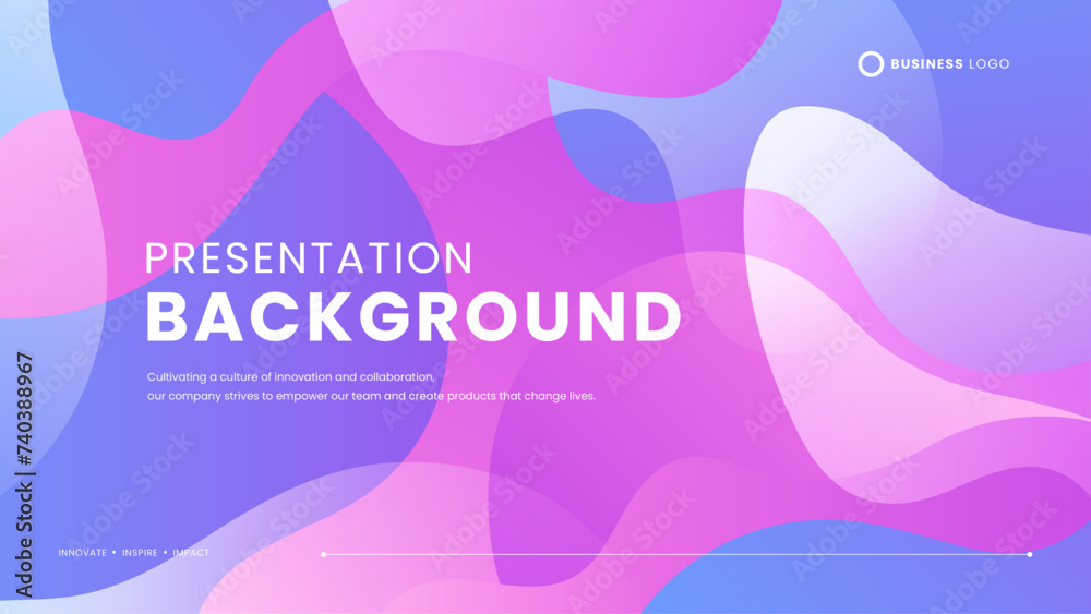 Purple violet and white vector abstract creative background in minimal and simple trendy style with wave and iquid shape. Presentation background template Purple violet and white vector abstract creative background in minimal and simple trendy style with wave and iquid shape. Presentation background template