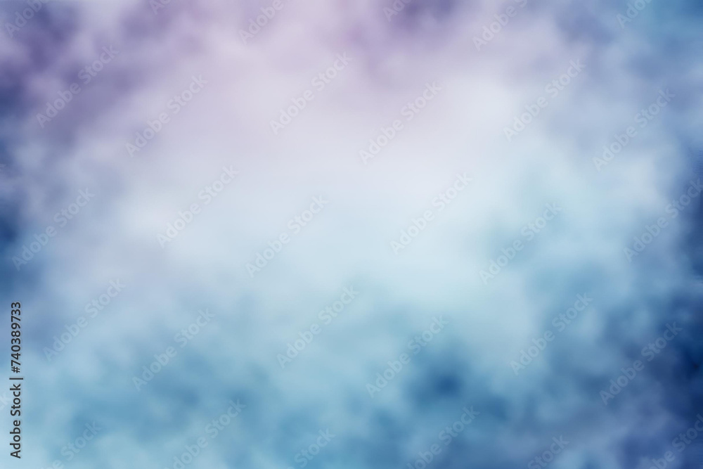Obraz premium Abstract Gradient Smooth Blurred Watercolor Indigo Blue Background Image