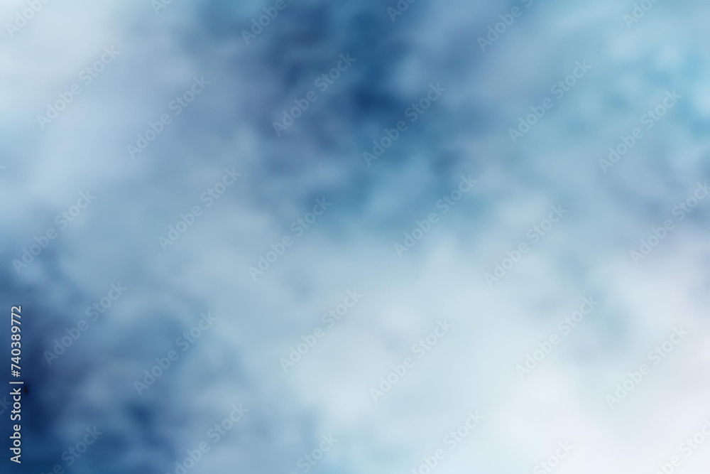 Fototapeta premium Abstract Gradient Smooth Blurred Watercolor Indigo Blue Background Image
