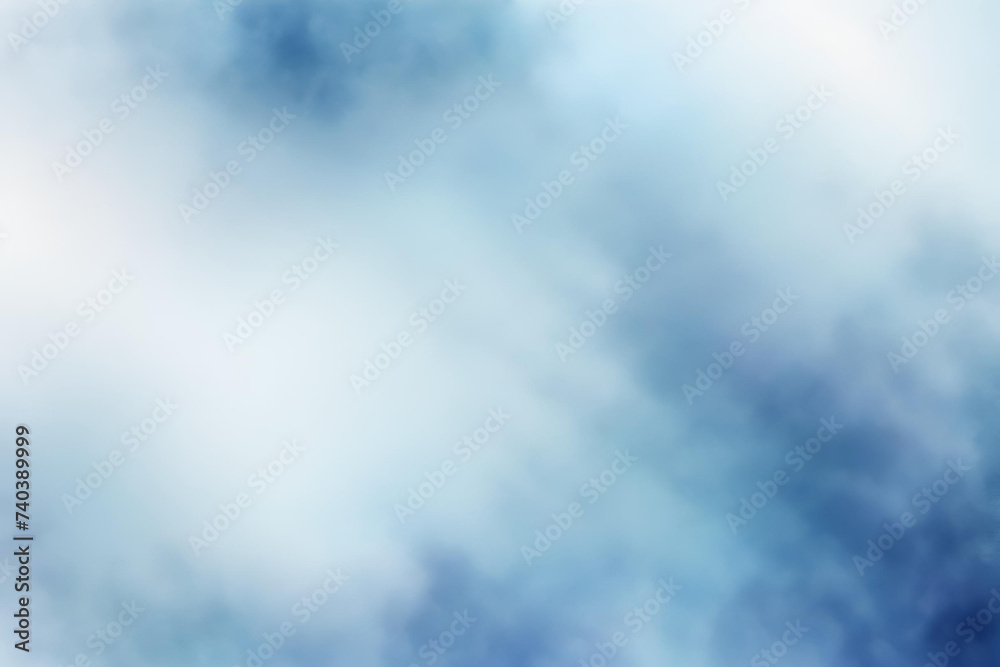 Obraz premium Abstract Gradient Smooth Blurred Watercolor Indigo Blue Background Image