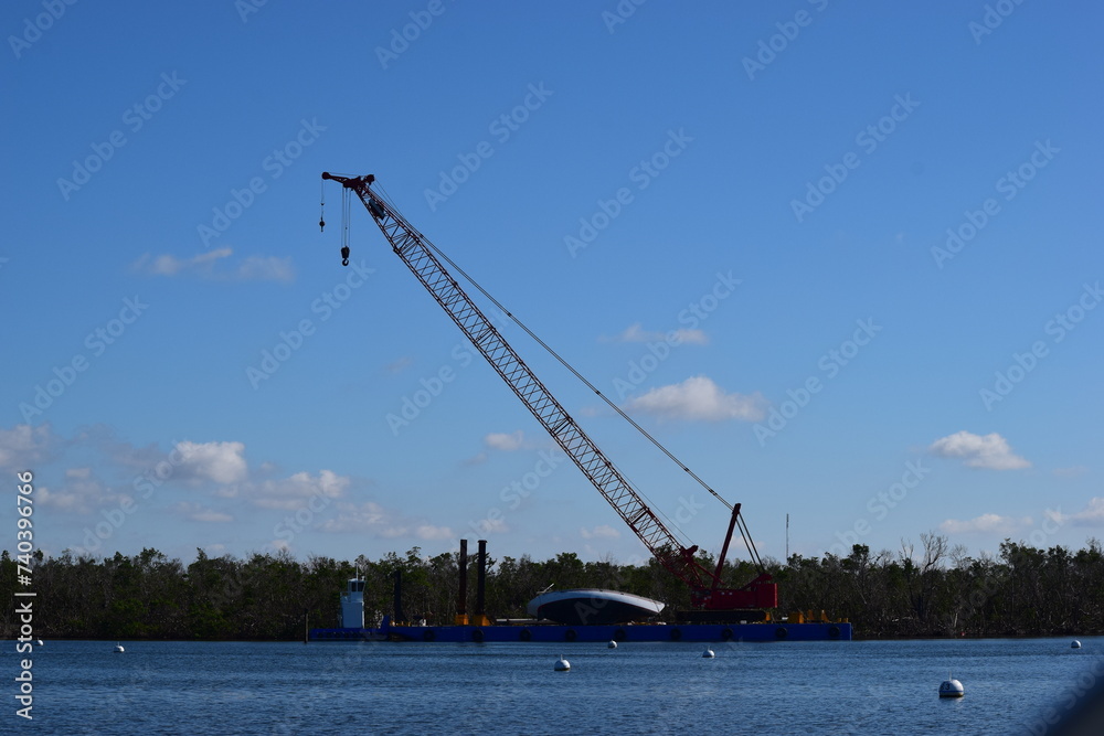 Fort myers beach hurricane ian debris boat salvage cleanup florida