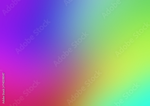 Light Multi color, Rainbow gradient blurred bright pattern. Texture smooth and blurred gradient brilliant backdrop. Design layout multicolor for poster banner web. Gay Pride LGBT concept is colorful
