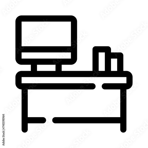 workspace line icon