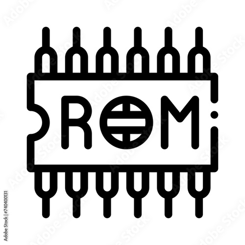 rom line icon