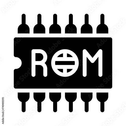 rom glyph icon