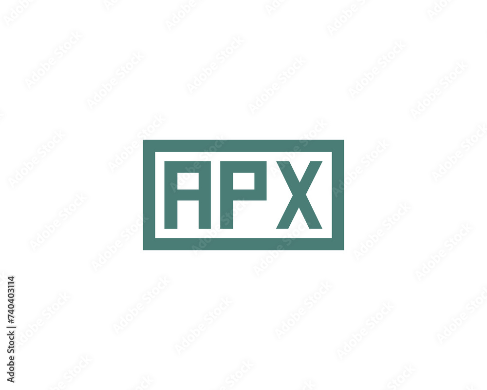 APX logo design vector template APX logo design vector template