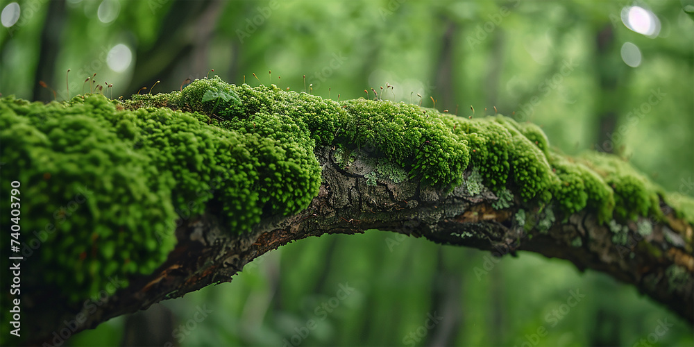 Fototapeta premium Enchanted Timber Moss's Gentle Clasp