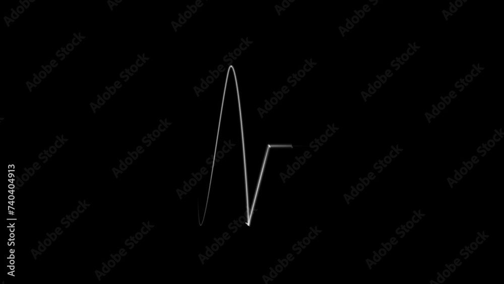 cardiogram cardiograph oscilloscope screen, ECG cardiogram oscilloscope monitor heartbeat line