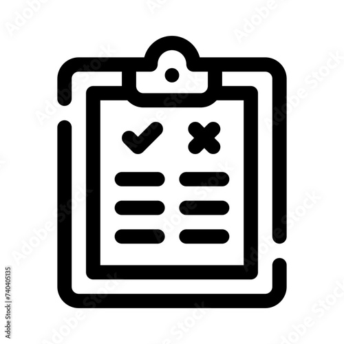 rules line icon