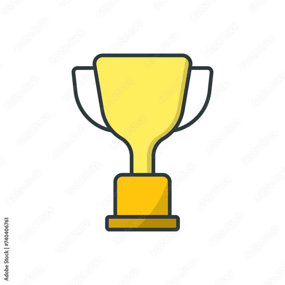 Trophy icon vector design templates simple and modern Trophy icon vector design templates simple and modern